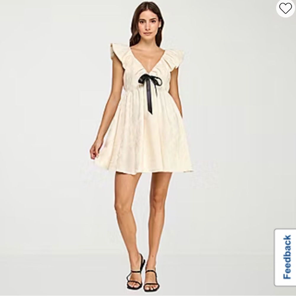 Trixxi Womens Short Sleeve Juniors Babydoll Dress. NWOT - Picture 11 of 13